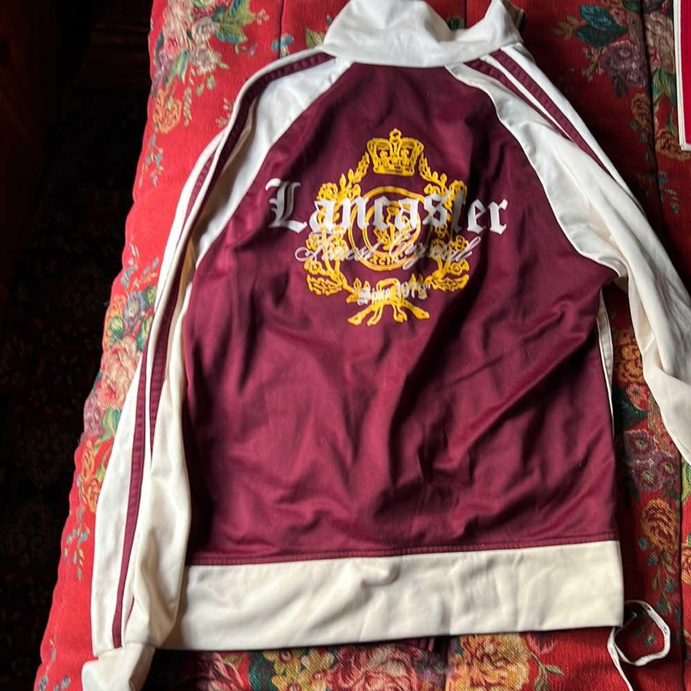 RARE Juicy Couture TRACK JACKET 1970s Style, SZ S-M